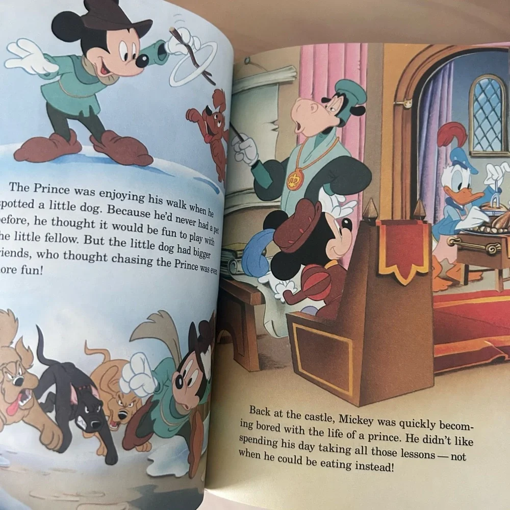Disney's The Prince and the Pauper Wonderful World of Reading Hardcover Book